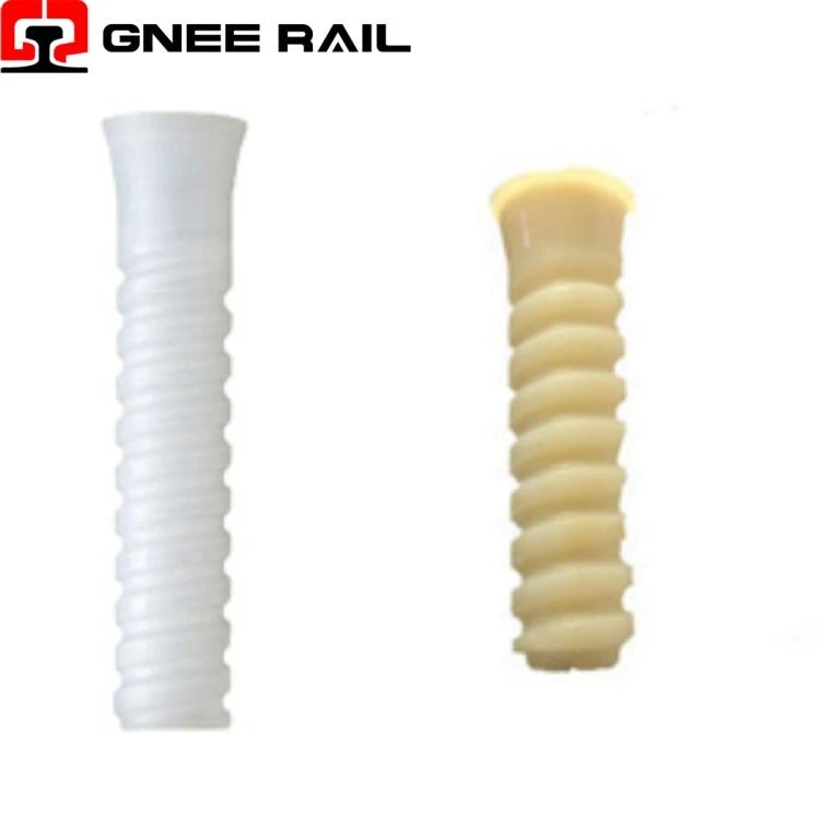 Injection Molded Rail Parts:Rail Plastic Dowel factory